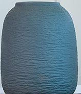 Hewory Gray Retro Round Ceramic Vase 14.5cm RRP 19.99 CLEARANCE XL 10.99